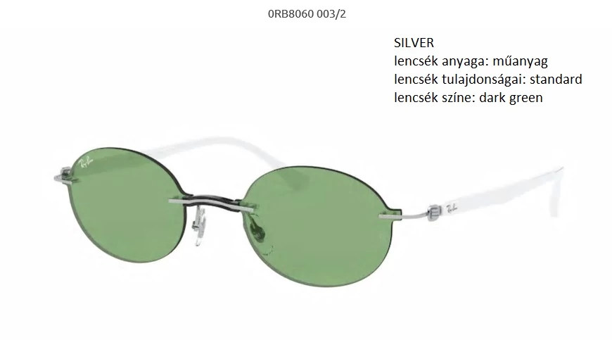 RAY-BAN RB8060 003/2 NAPSZEMÜVEG