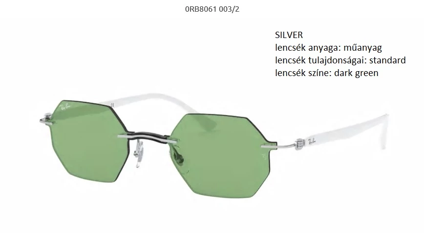 RAY-BAN RB8061 003/2  NAPSZEMÜVEG