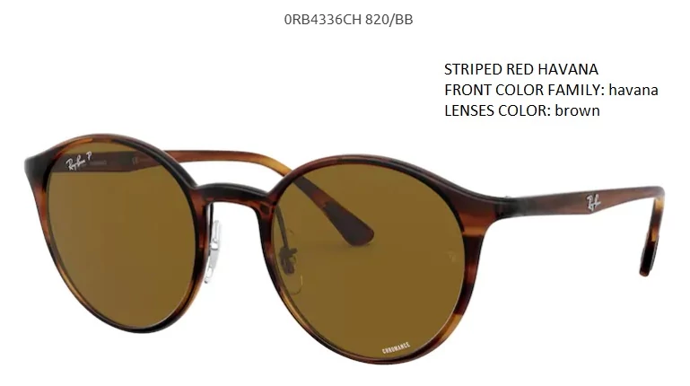 RAY BAN RB4336CH 820/BB NAPSZEMÜVEG