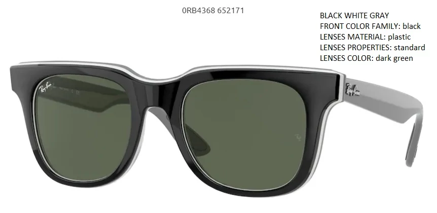 RAY BAN RB4368 652171 NAPSZEMÜVEG
